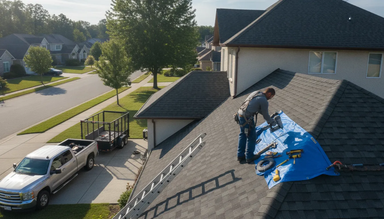 Roofing in Thompson Ridge